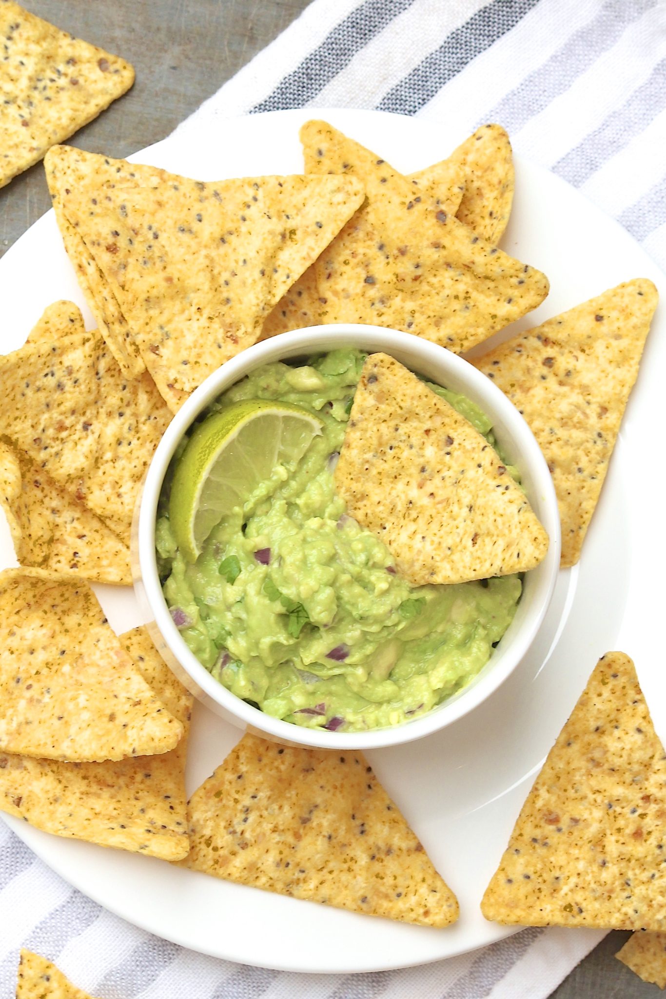Only have one avocado or simply don't need a big batch of guacamole? This speedy version captures all the classic flavor in a quick, portion-controlled recipe!