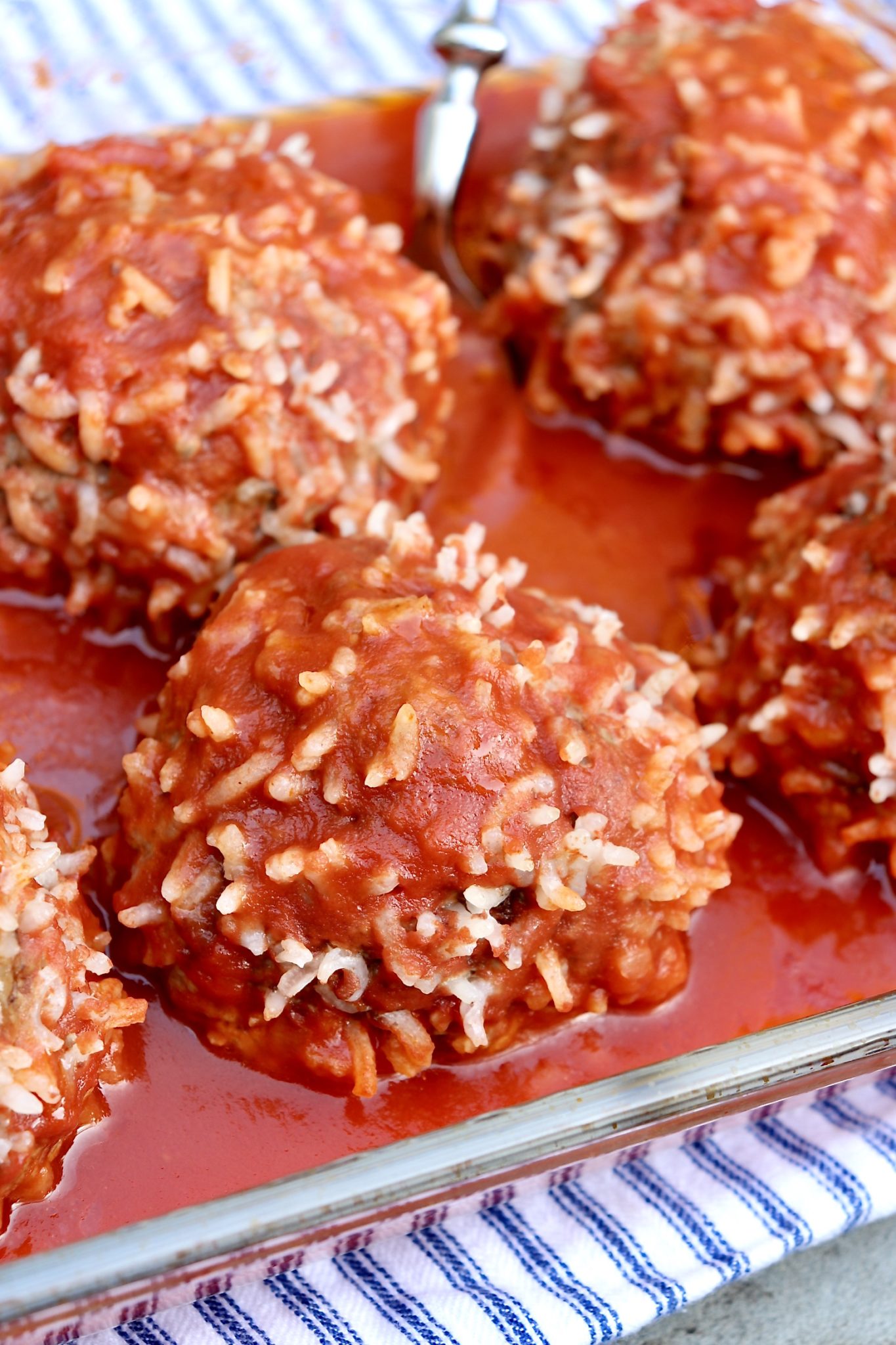 The silly name becomes apparent when these tender meatballs are pulled from the oven. For a satisfying entree portion, we like to make jumbo meatballs, but you may roll them smaller if preferred.