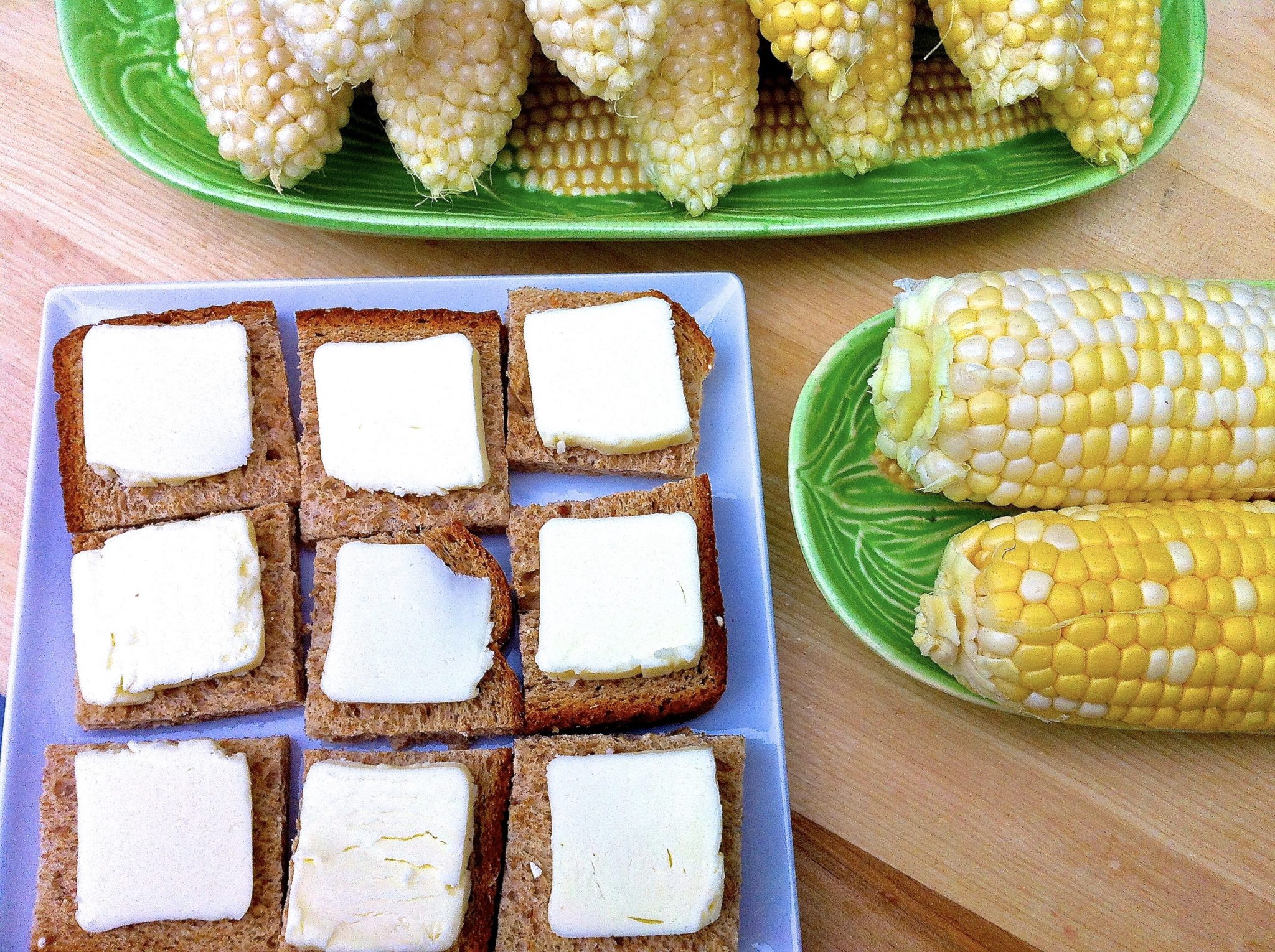 Best-ever corn buttering trick