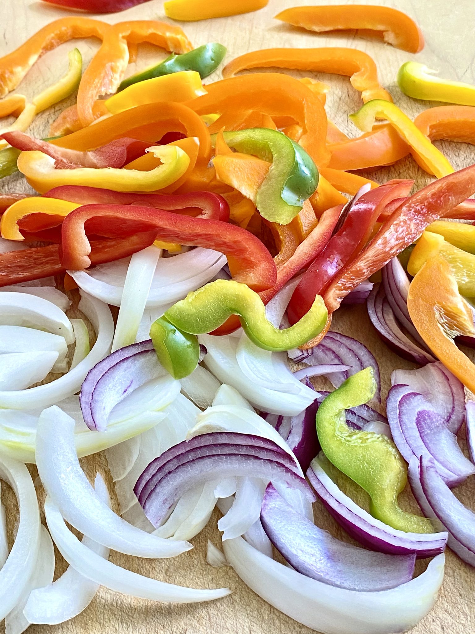 Brimming with Tex-Mex flavor and lots of colorful vegetables, this recipe became an instant favorite in our house. And you'll never believe how quickly it cooks!