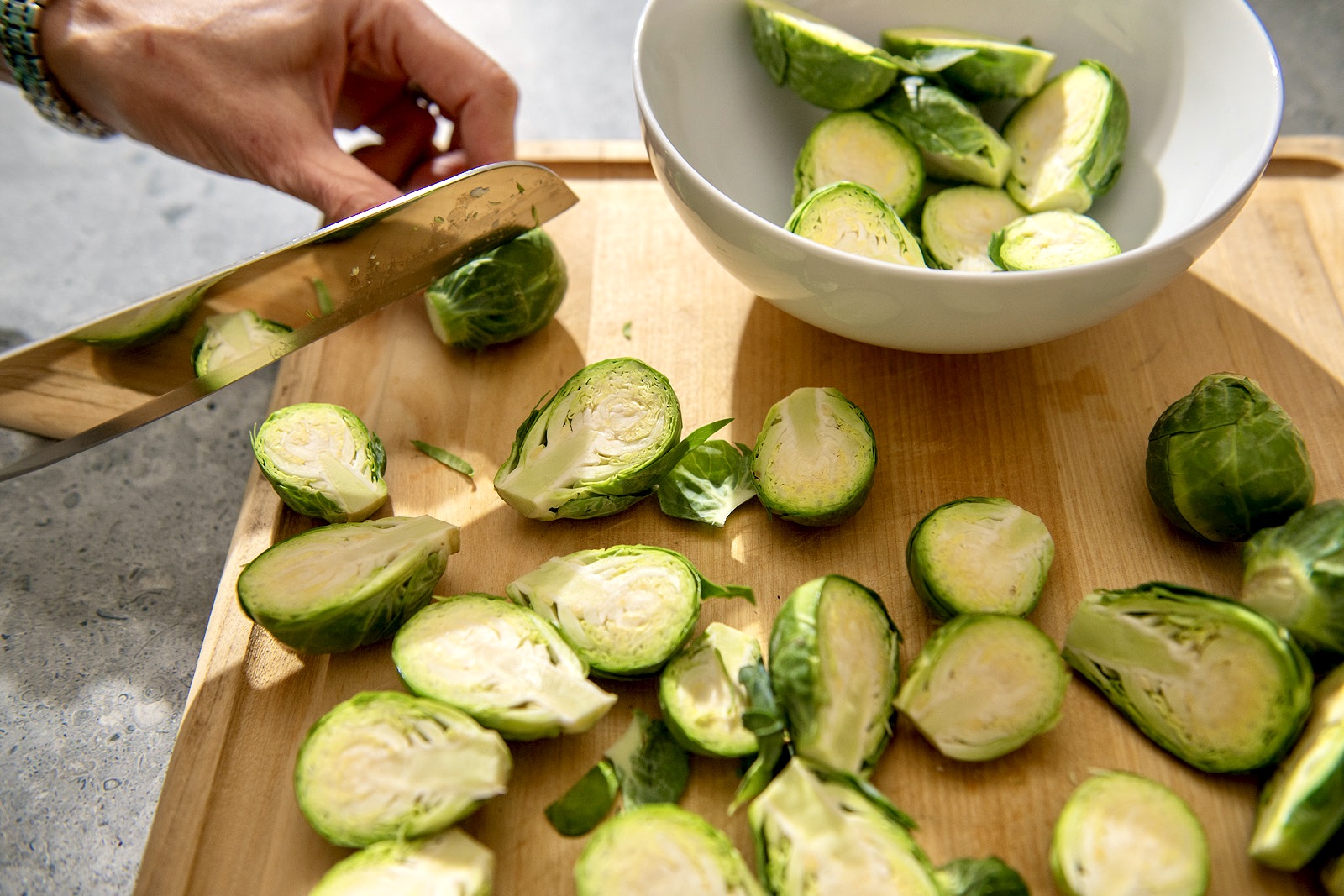 Roasted Brussels sprouts soar to new heights thanks to a few choice ingredients and a few helpful tips. Vegetables never disappeared so fast!