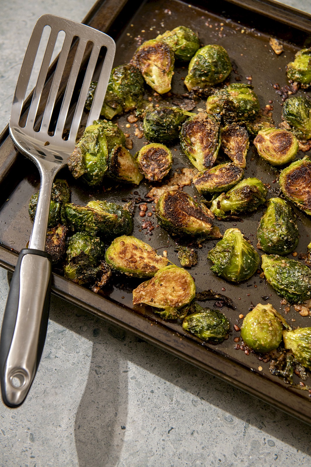 If you're not careful, these magical bites will disappear from the baking sheet before they make it to the table! Who knew we had to guard our vegetables?