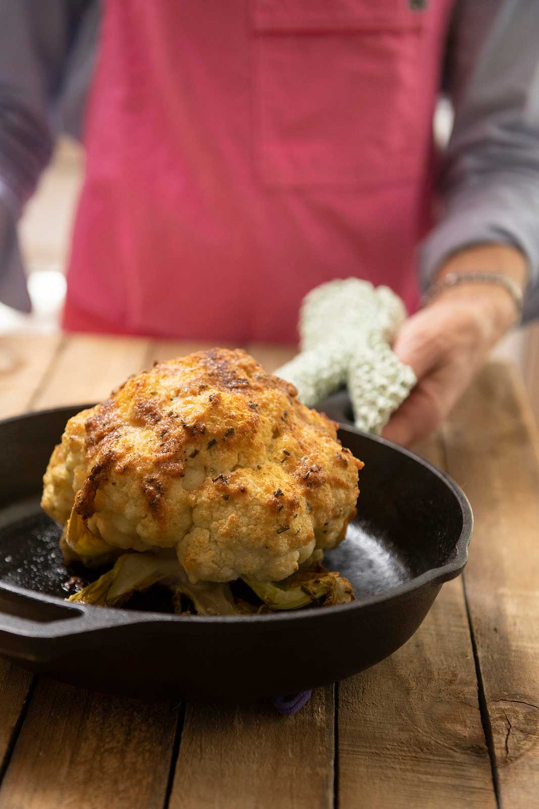 Top 7 roasted cauliflower recipe with parmesan 5 Whole Roasted Parmesan Cauliflower - The Fountain Avenue Kitchen