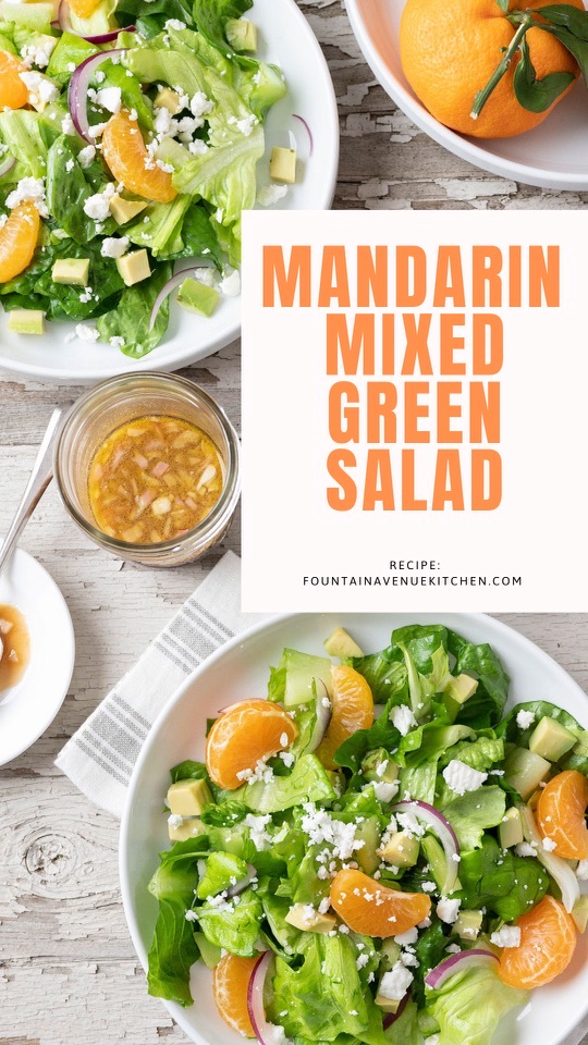 Sweet oranges, buttery avocado, salty feta, and a mix of crisp greens combine with a flavor-packed vinaigrette that is sure to become a favorite!