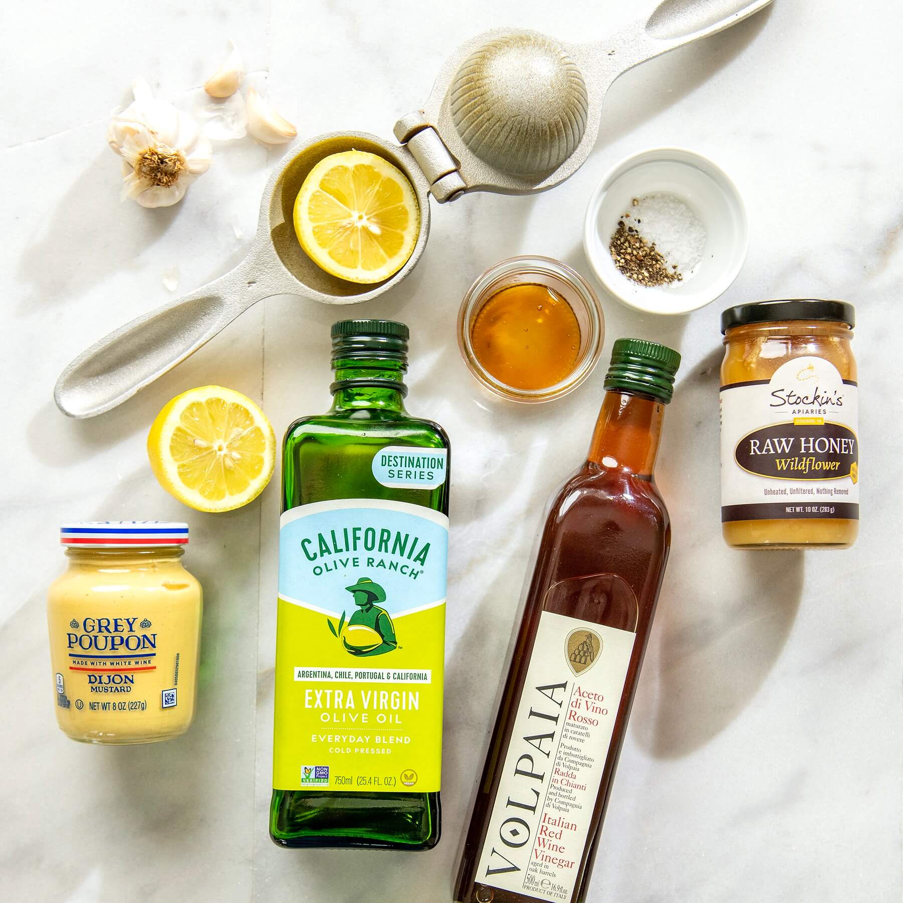 Basic pantry ingredients come together with ease in this versatile vinaigrette that is sure to become a refrigerator standby.