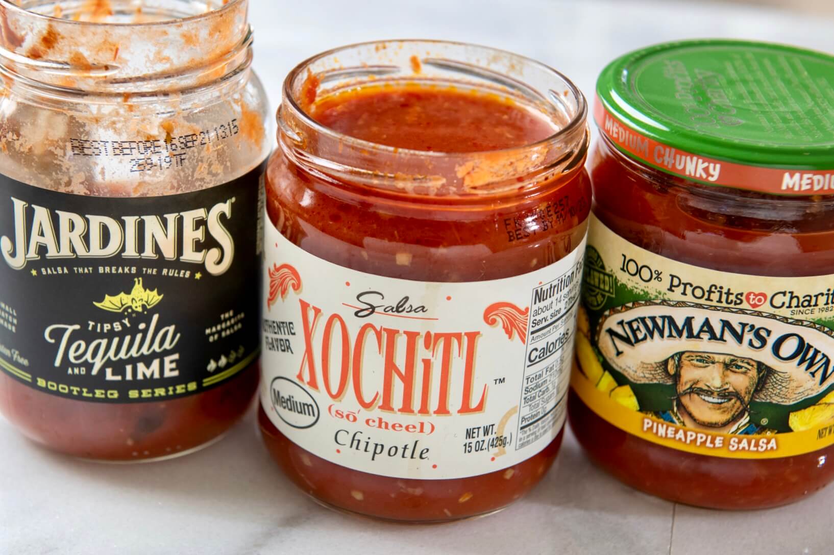 Salsa serves as a base for the easy, customizable sauce.