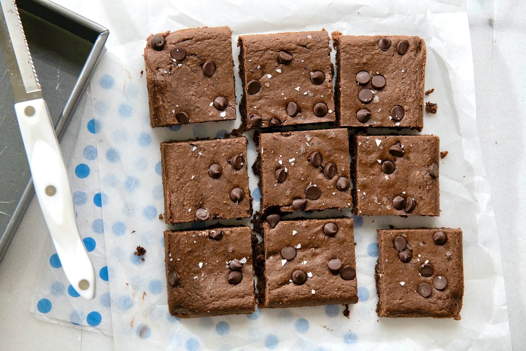 Decadent, fudgy brownies score big points in flavor and texture while delivering a filling dose of fiber and protein. A total dessert win!