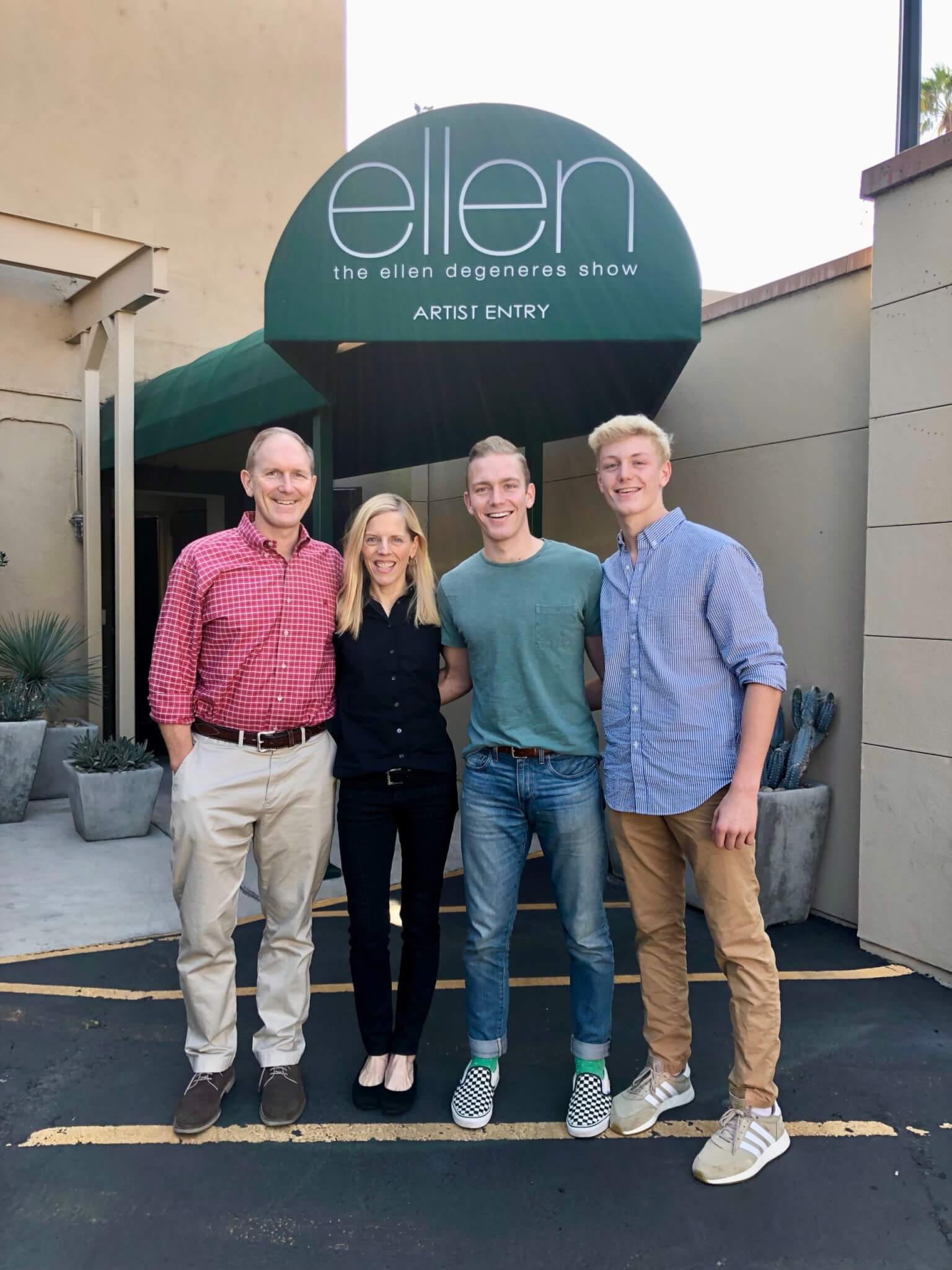At the Ellen Degeneres Show
