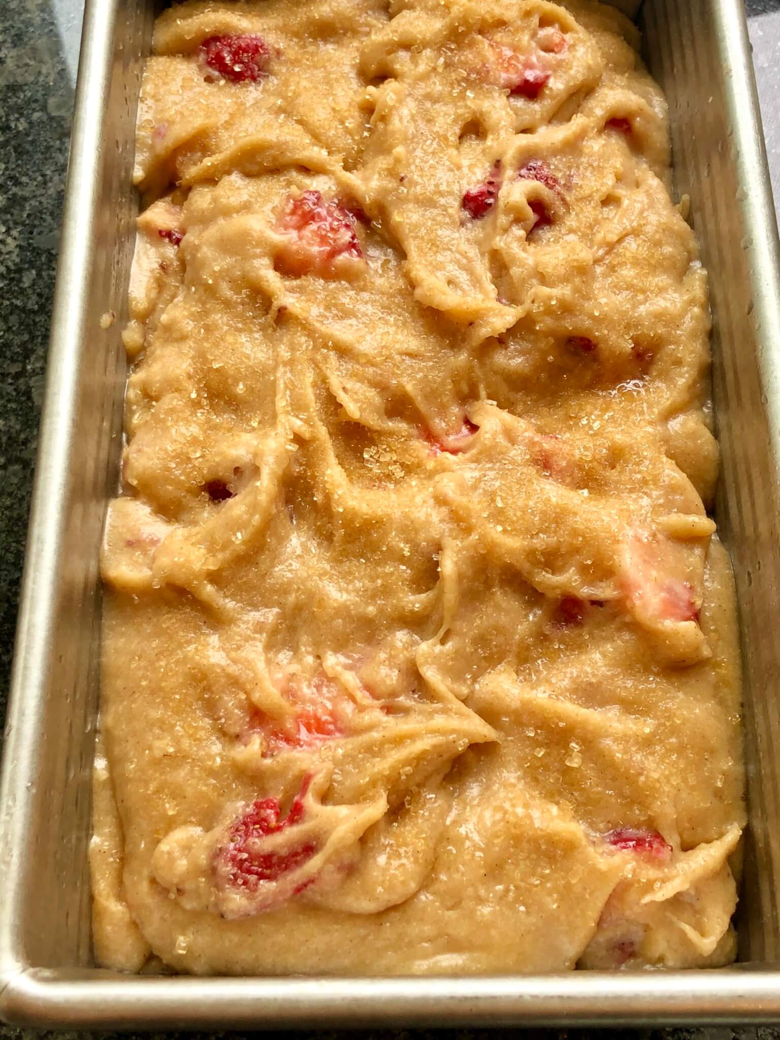 This generously sized quick bread is lightly sweet with a delicate crumb and may just become a seasonal favorite!