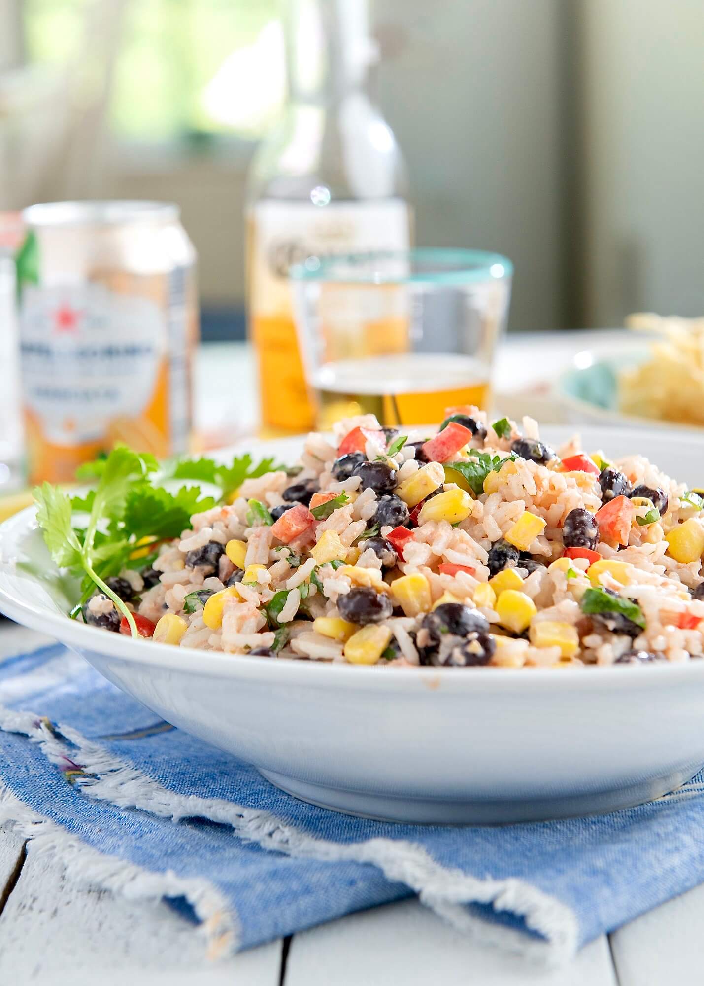 This crowd-pleasing dish covers all the bases! It can be assembled in advance, travels well, and caters to a variety of eating styles.