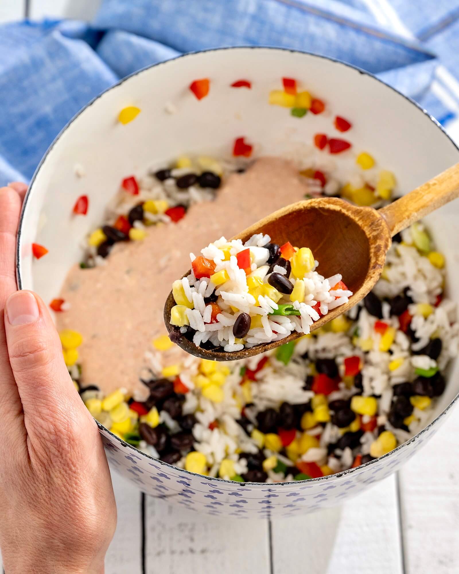 This crowd-pleasing dish covers all the bases! It can be assembled in advance, travels well, and caters to a variety of eating styles.