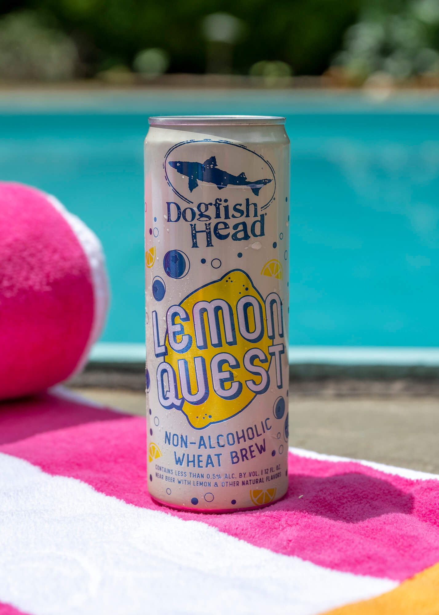 dogfish head lemon quest non-alcoholic beer