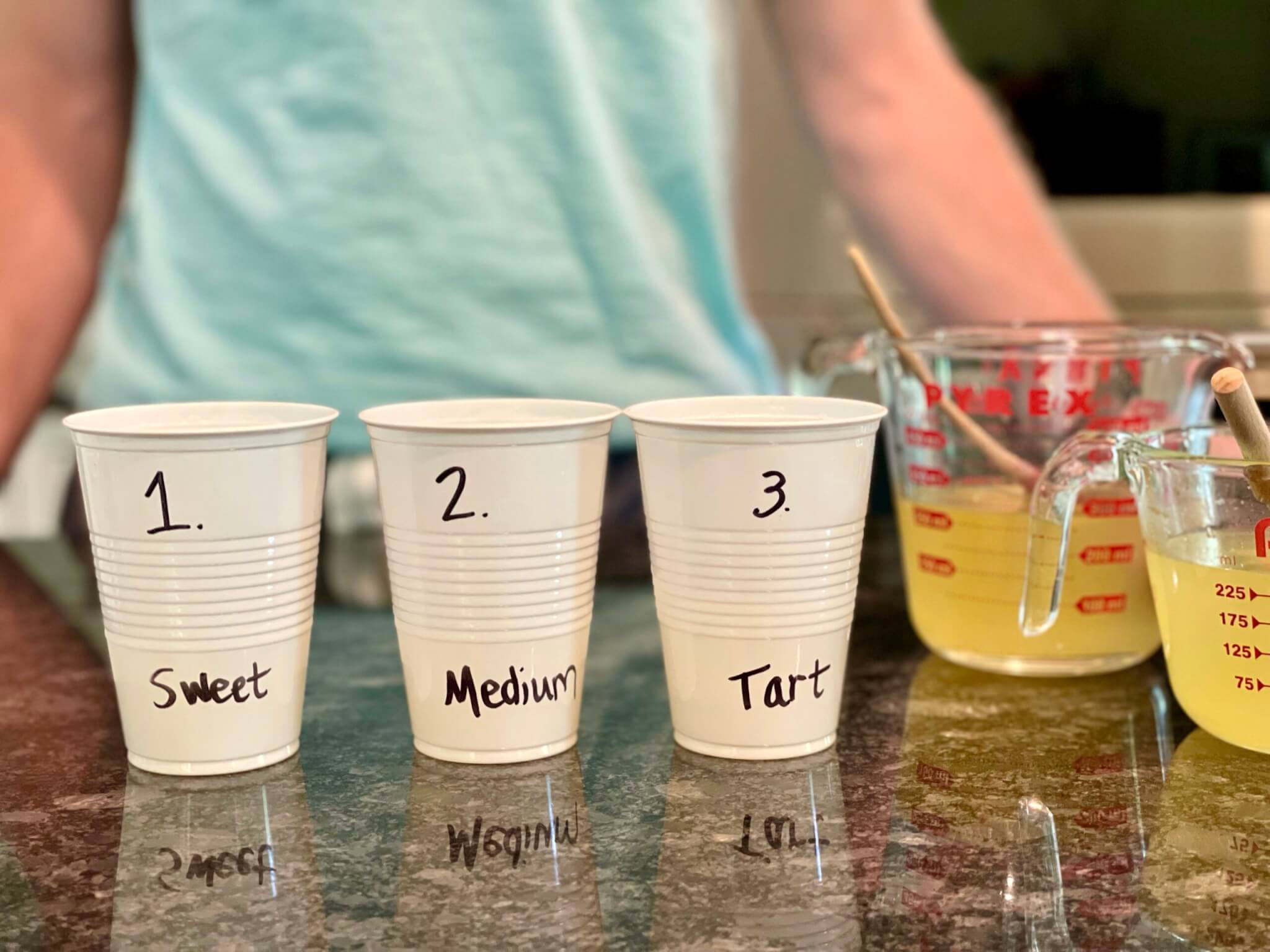 A refreshing balance of sweet and tart, this storable concentrate allows you to add water when needed so you can mix up a glass or two whenever the mood strikes. Adjustments provided for sweeter and tarter variations.