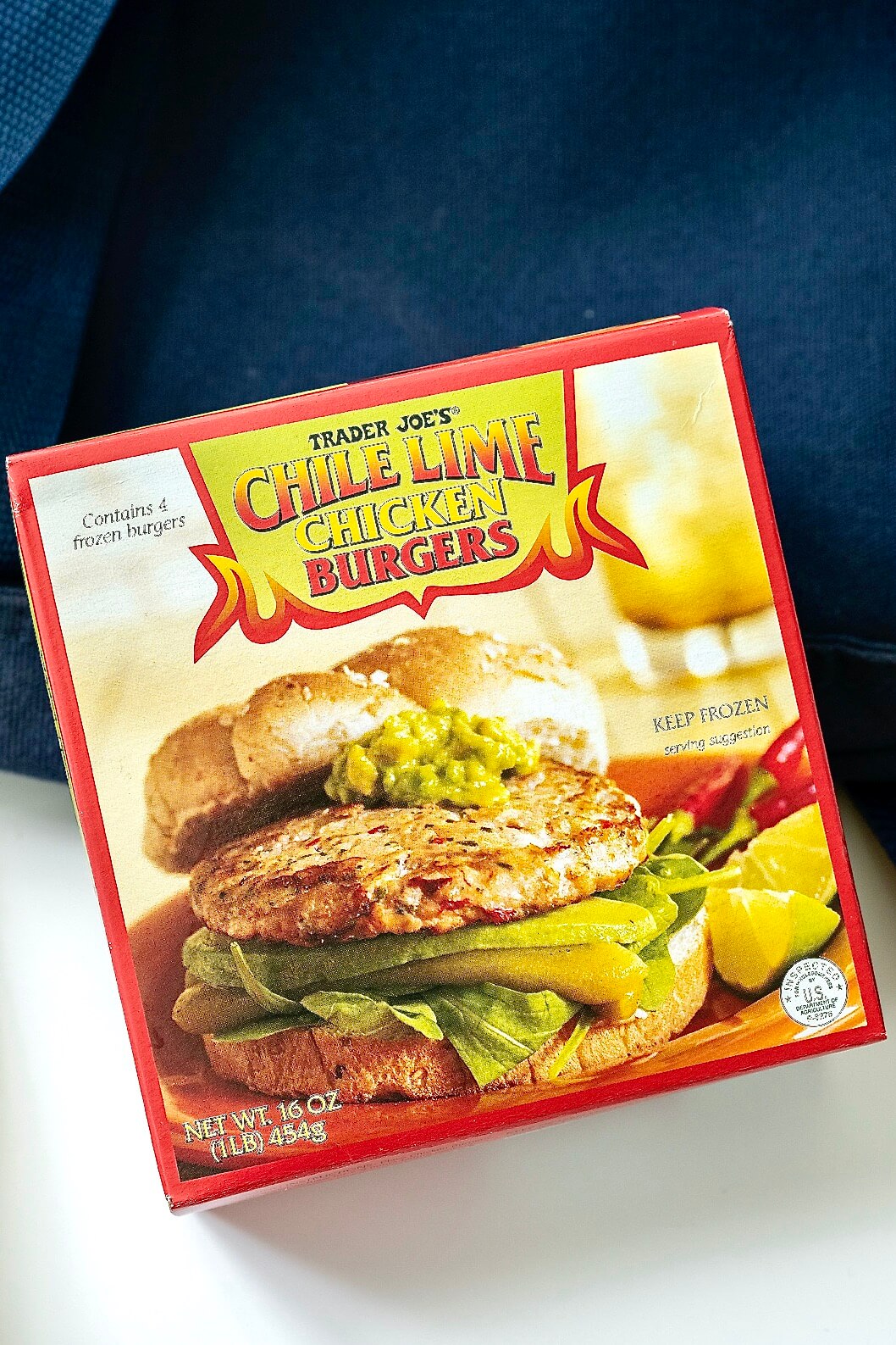Trader Joe's Chili Lime Burgers