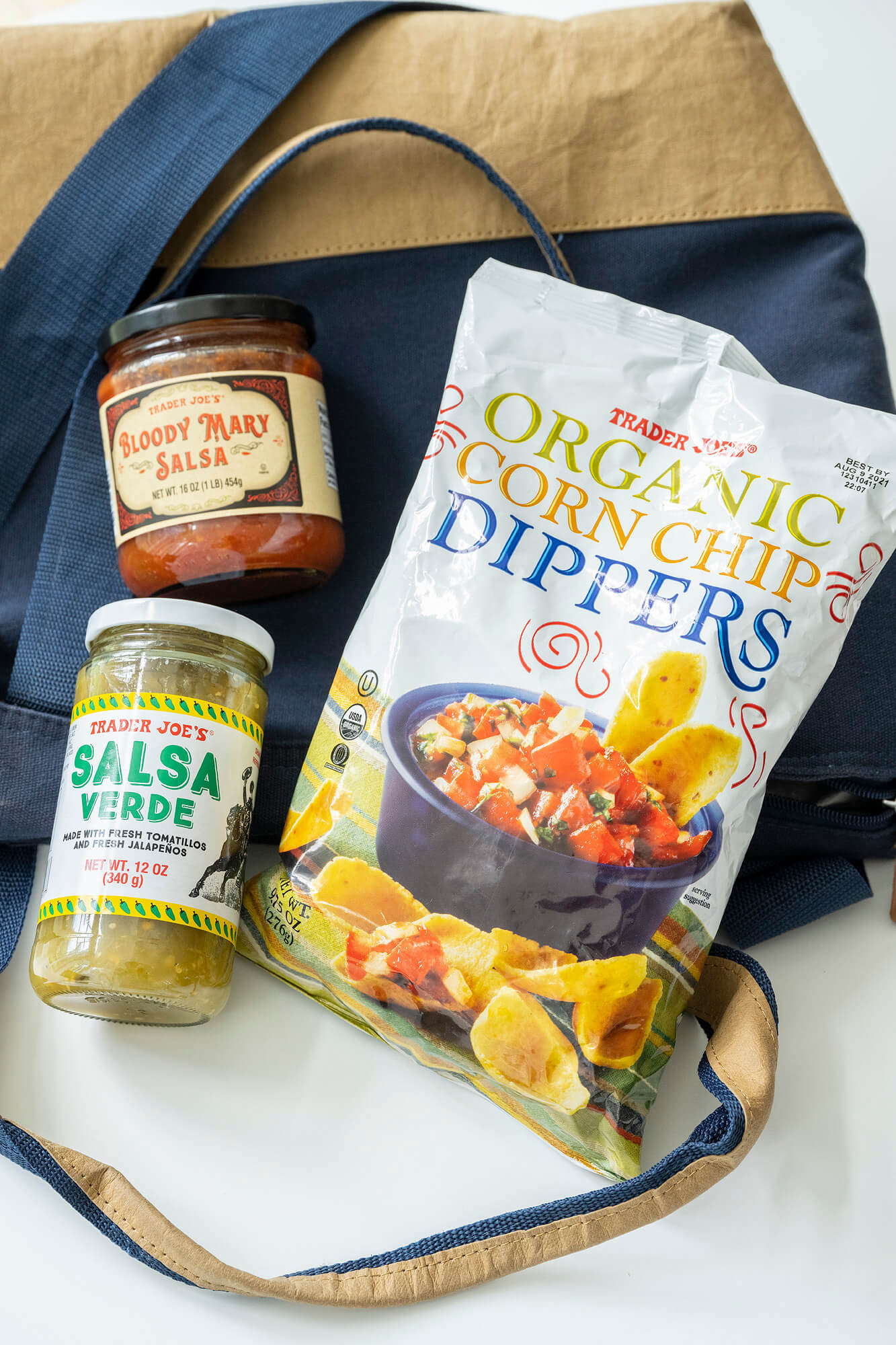 Trader Joe's Salsa and Corn Chip Dippers