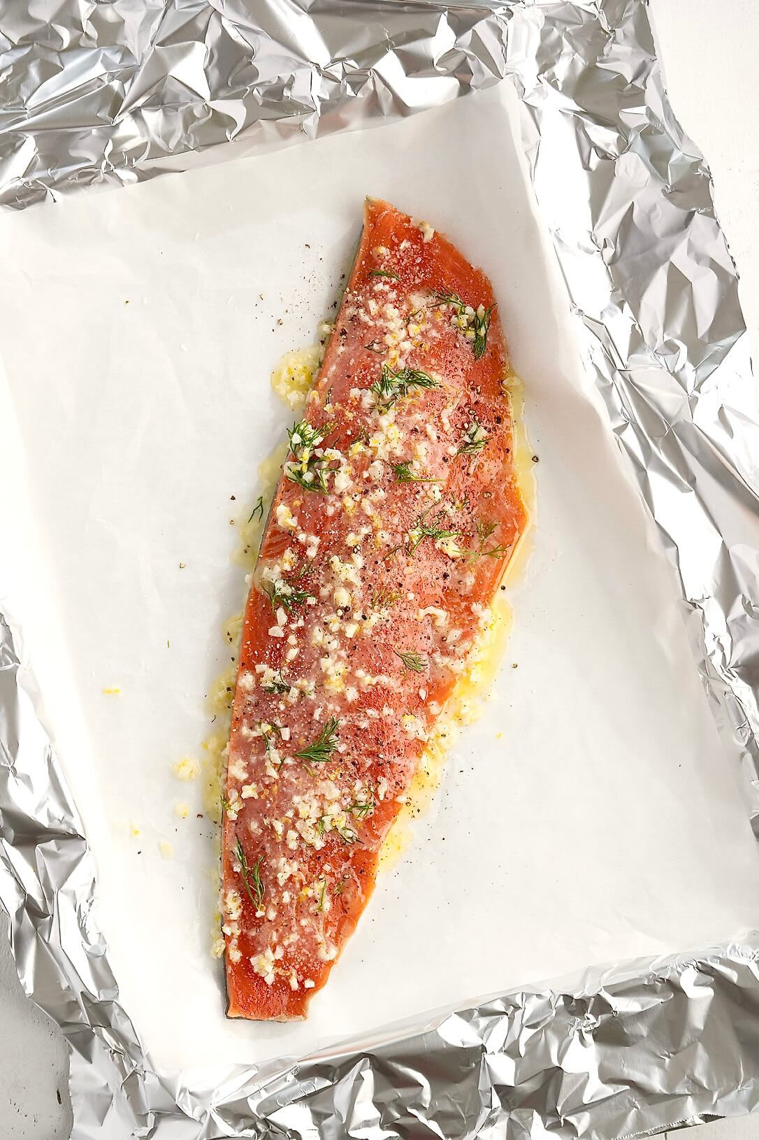 A short list of everyday ingredients makes this easy salmon recipe shine. The simple foil packet locks in flavor and moisture--and makes cleanup a snap!