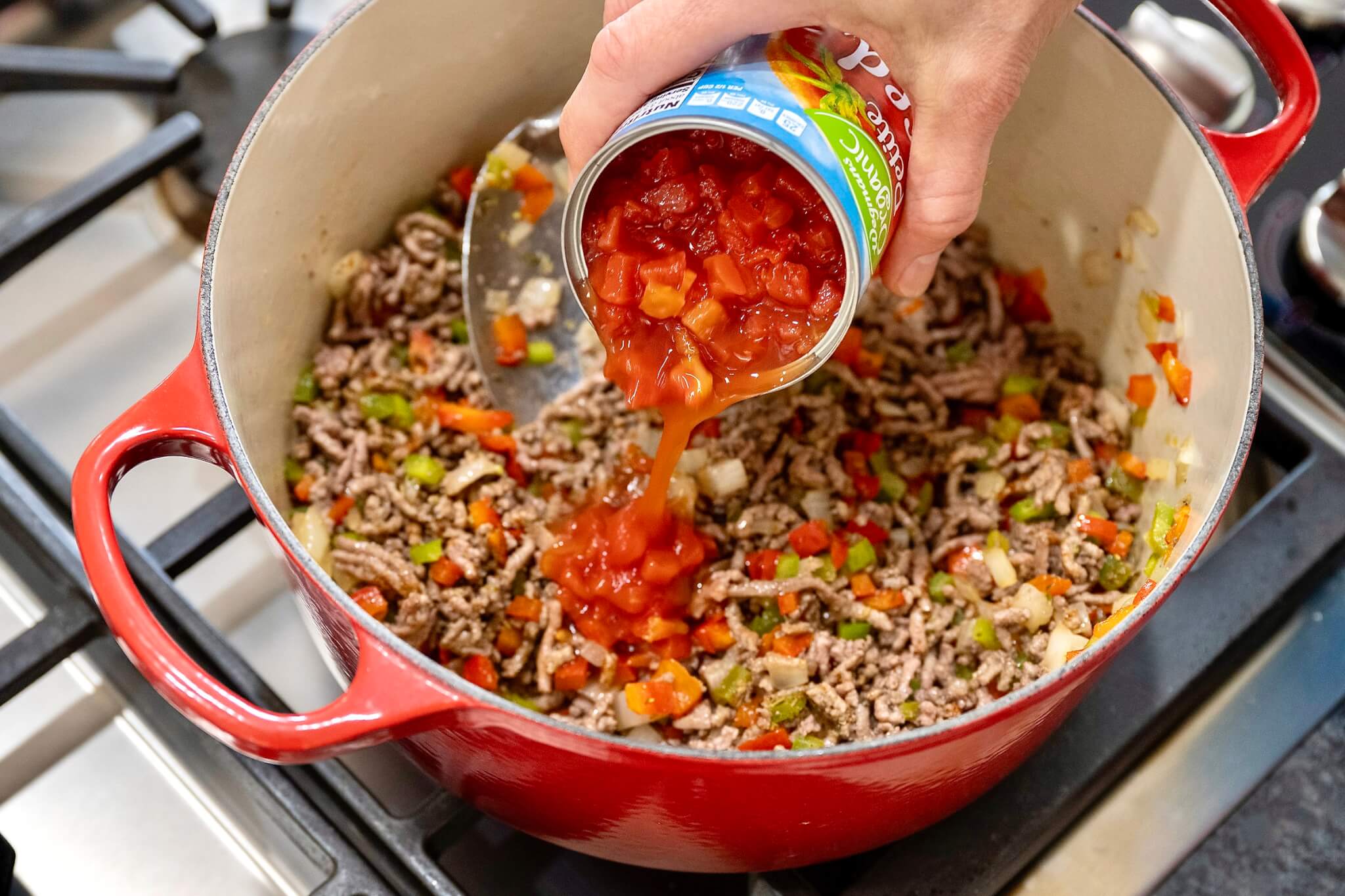 This one-pot meal offers all the hearty, wholesome deliciousness of traditional stuffed peppers in a soul-warming soup!