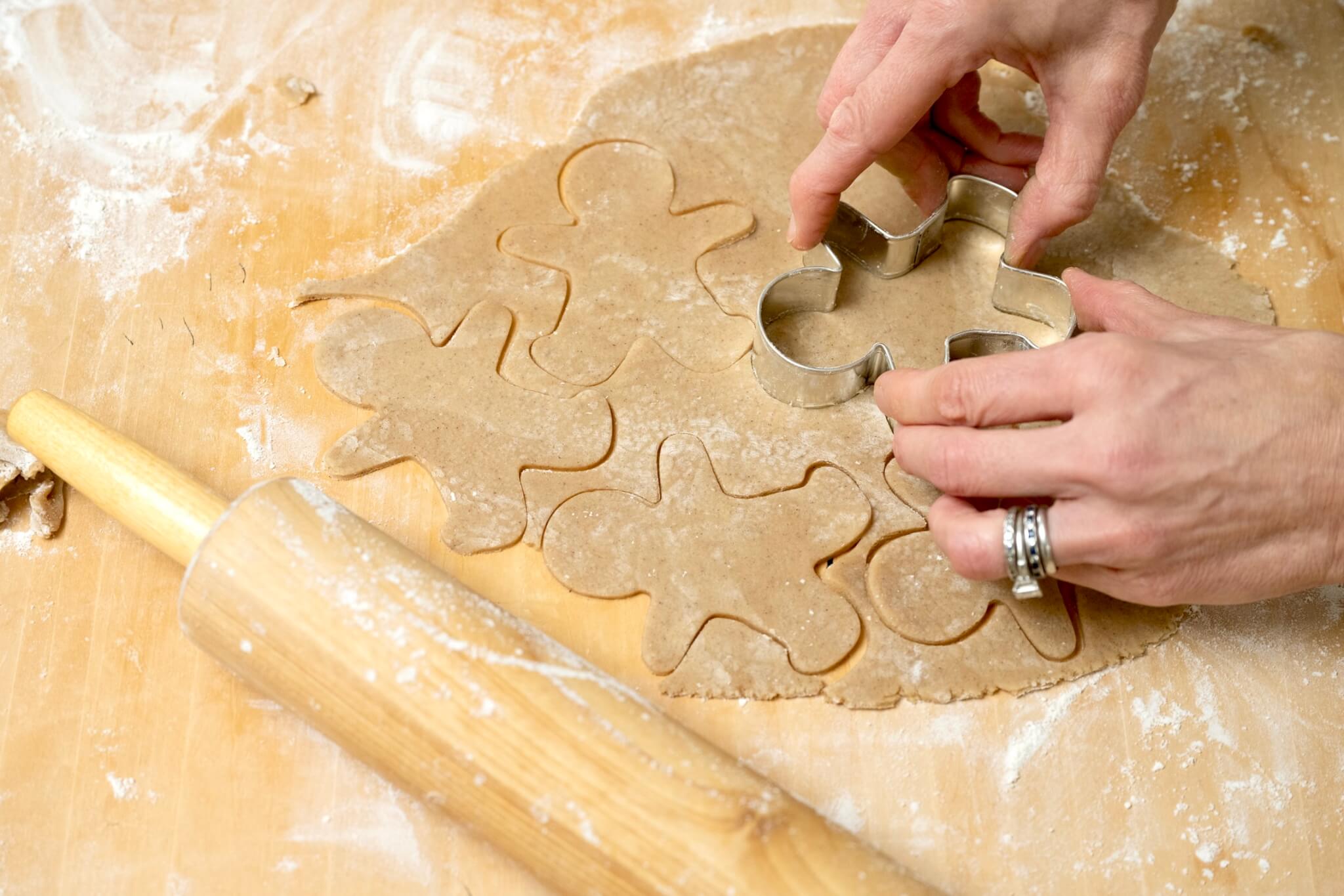 Perfectly-spiced and crisp with a hint of cakiness, these classic gingerbread cookies hold their shape and are a blank canvas for decorating!