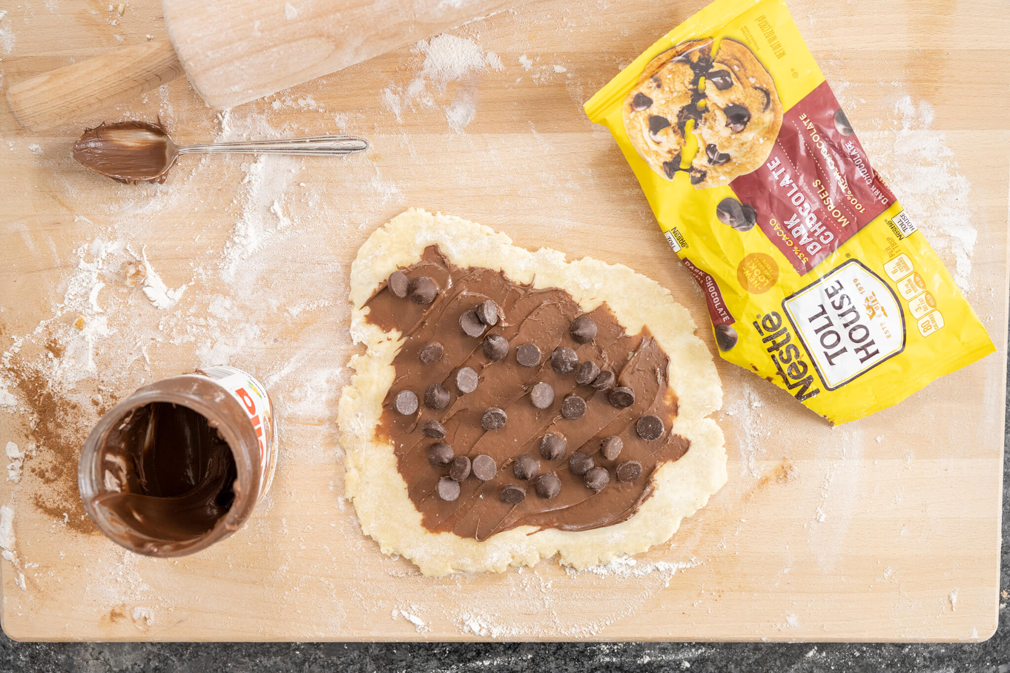 This 2-bite cookie is hearty, subtly sweet, and can be filled with a variety of fruit, chocolate, and/or nut fillings.