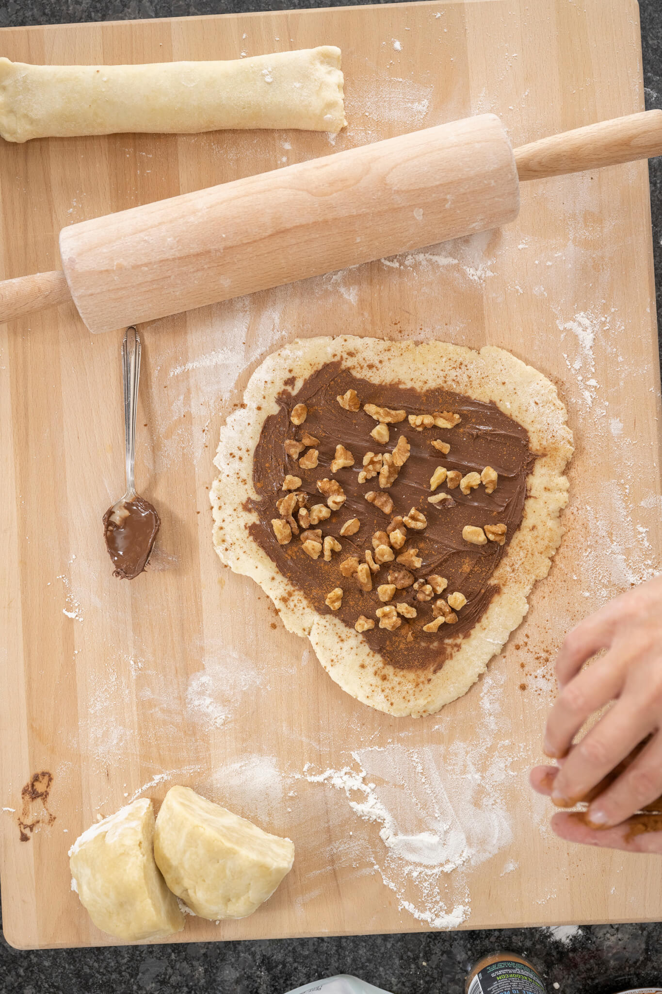 This 2-bite cookie is hearty, subtly sweet, and can be filled with a variety of fruit, chocolate, and/or nut fillings.