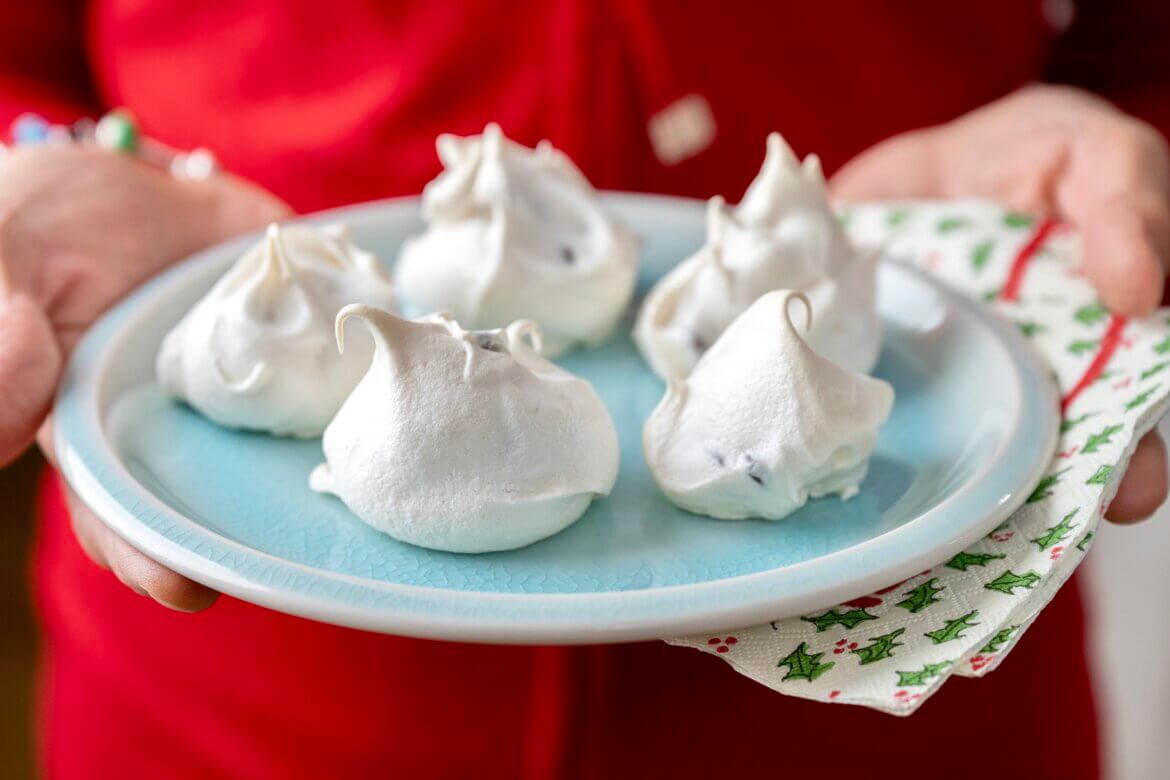 Chocolate Chip Meringue Cookies The Fountain Avenue Kitchen