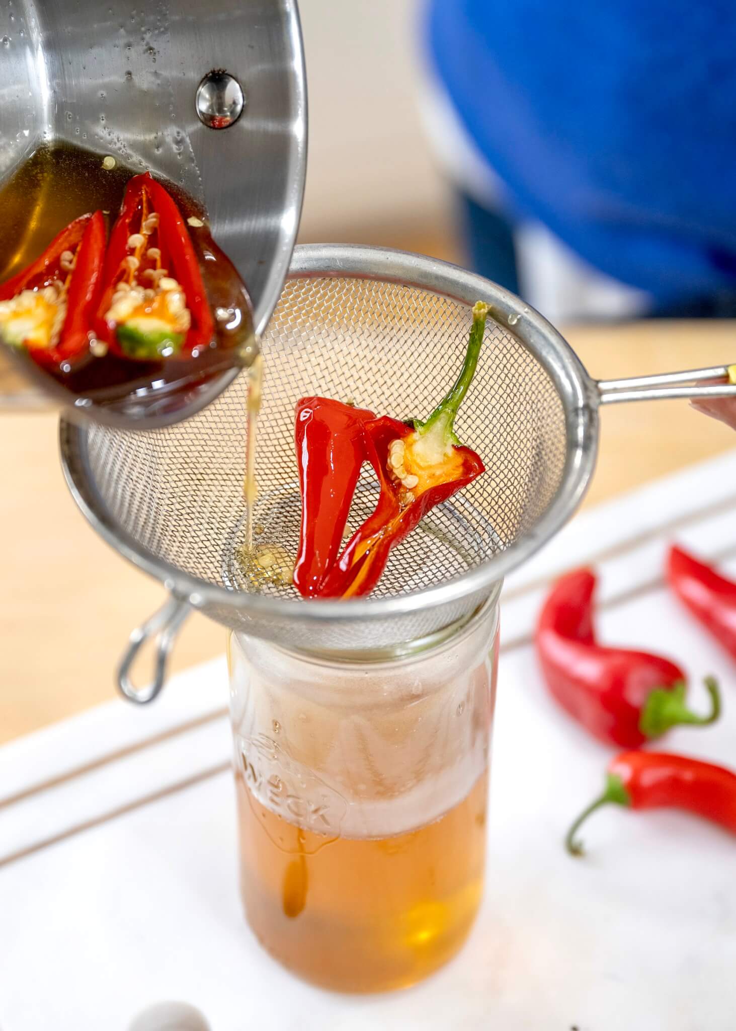 Add spicy-sweet appeal to all sorts of sweet and savory dishes with this buzz-worthy condiment that's easy to make at home and less expensive than store-bought. Makes a great gift, too!