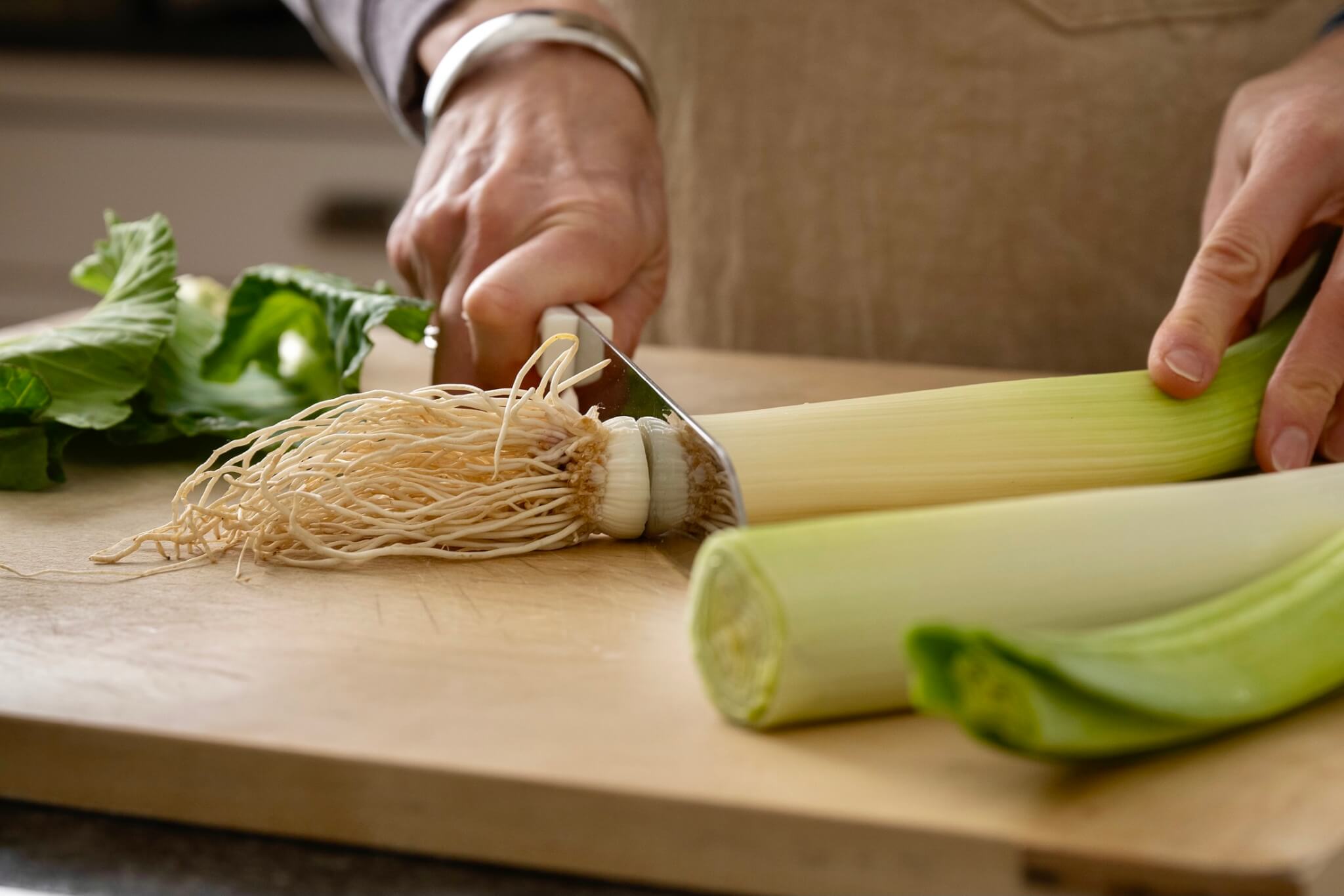 Leeks add mild but memorable flavor and are easy to work with.