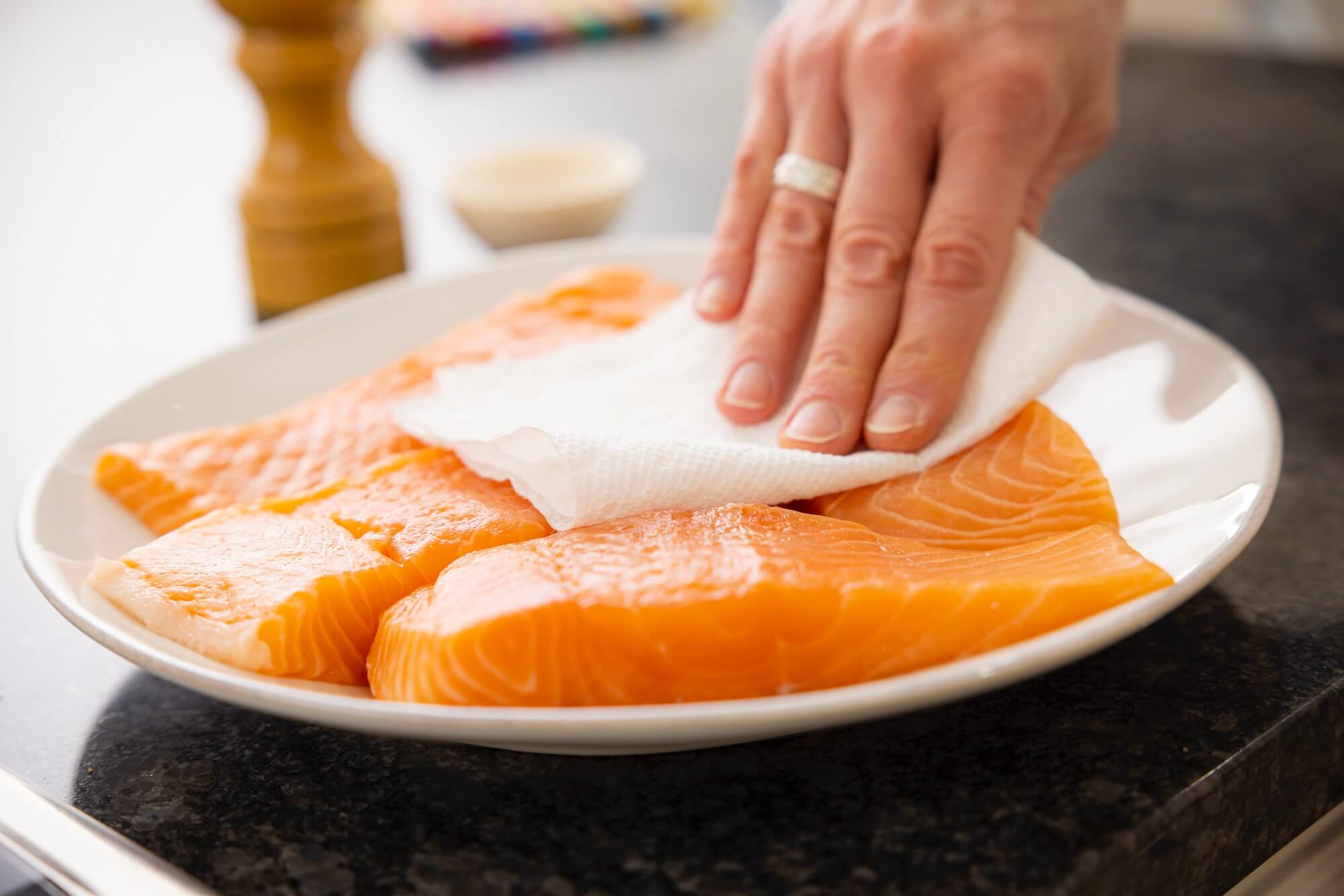 Picture the perfectly seasoned fillet of salmon with a lightly golden crust that you order from a favorite restaurant. You can make it at home for a fraction of the price—in about 10 minutes.