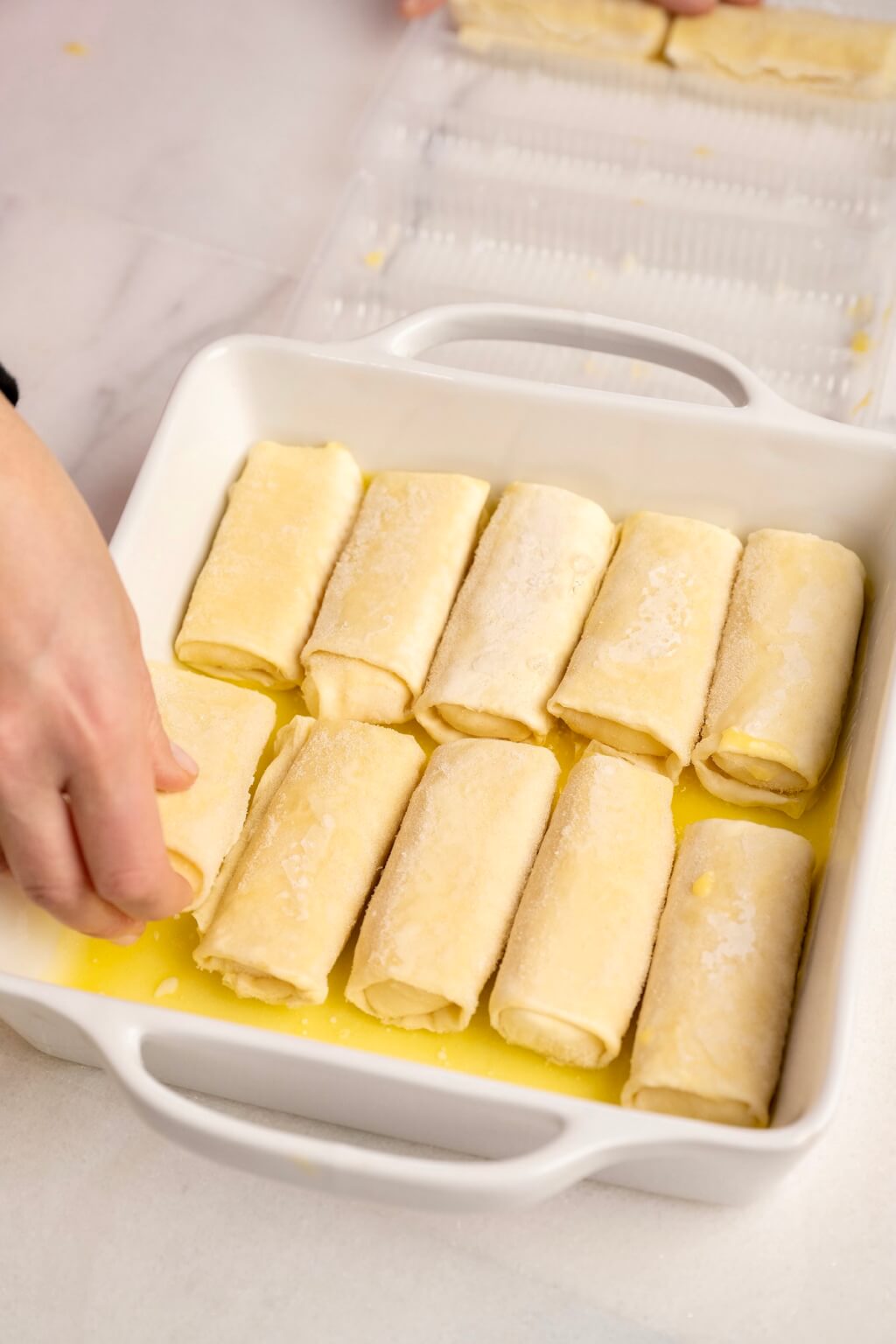 Truly the perfect brunch dish, this blintz casserole is eggy, cheesy, sweet, savory, creamy, and crispy. Perfect for Mother's Day!