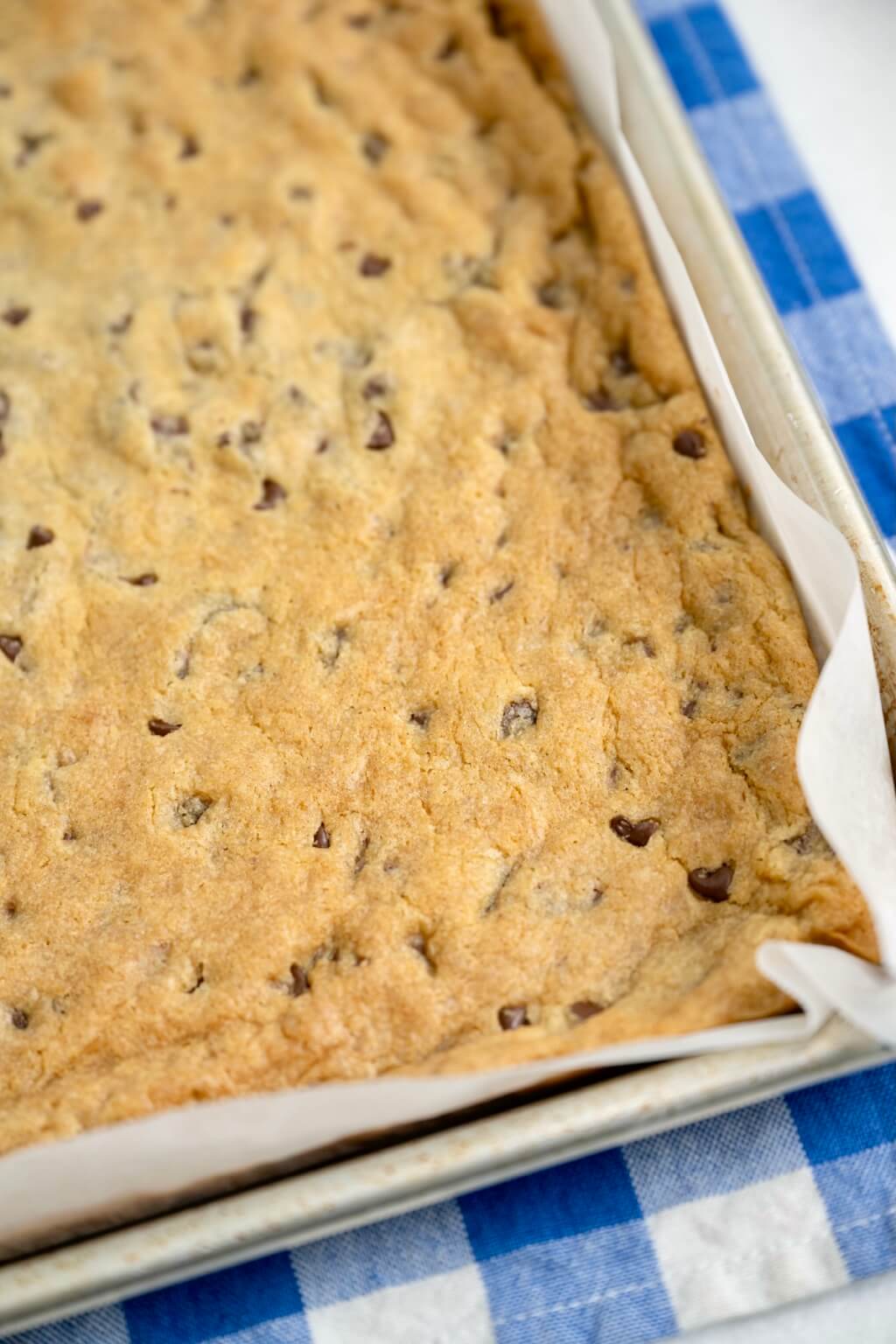 Everyone loves a chipwich, so why not make it easier – and more fun – by making a sheet panful? There's even a simple trick for a cookie that isn't rock hard when frozen, and the science behind it is fascinating!