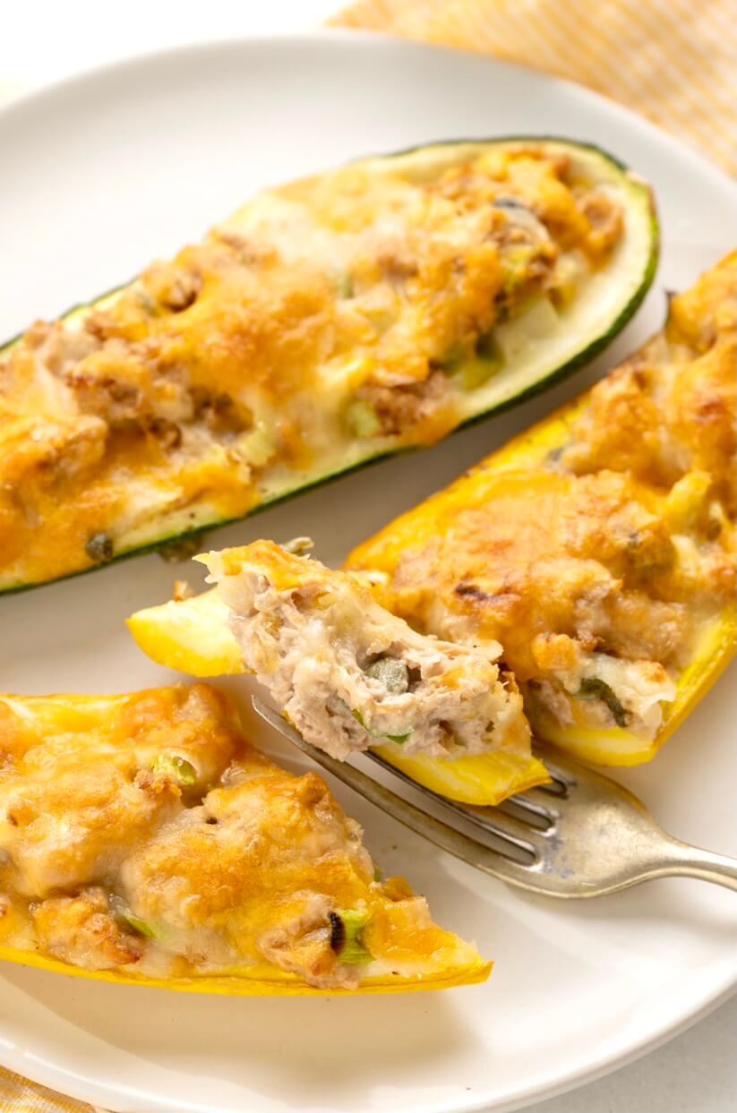 A favorite seasonal vegetable takes inspiration from a classic sandwich in this wholesome, all-in-one meal enjoyed by kids and adults alike. Easy to make with one zucchini or many.