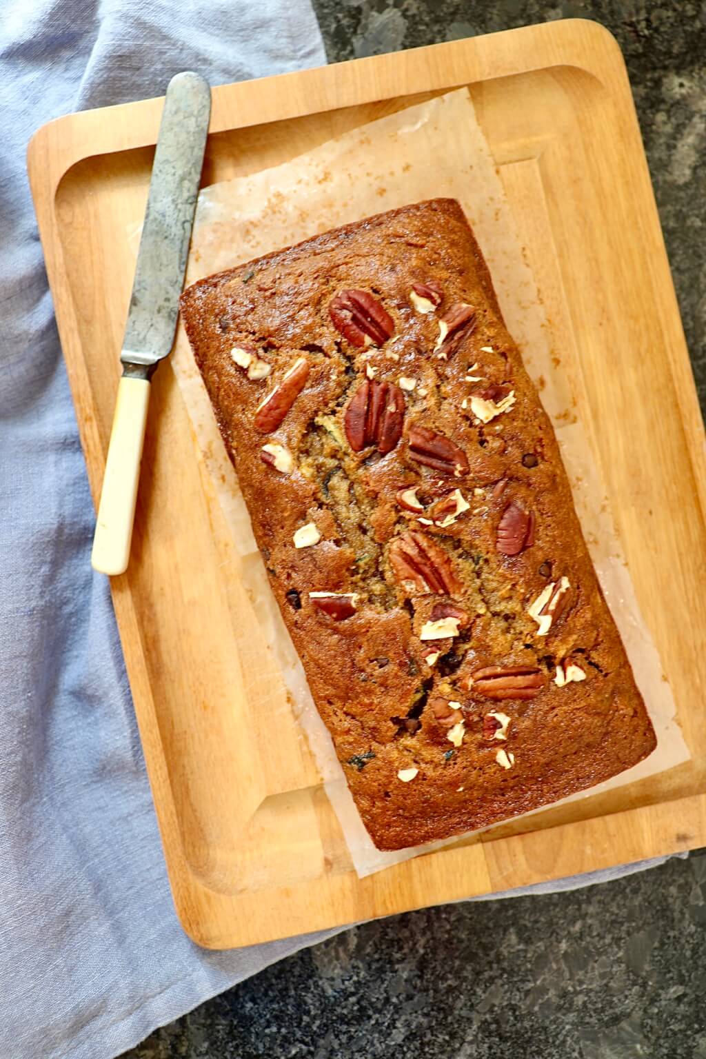 Perfectly spiced and classically sweet zucchini bread can be made as loaves or muffins – or both. This big batch zucchini recipe is summertime perfection!