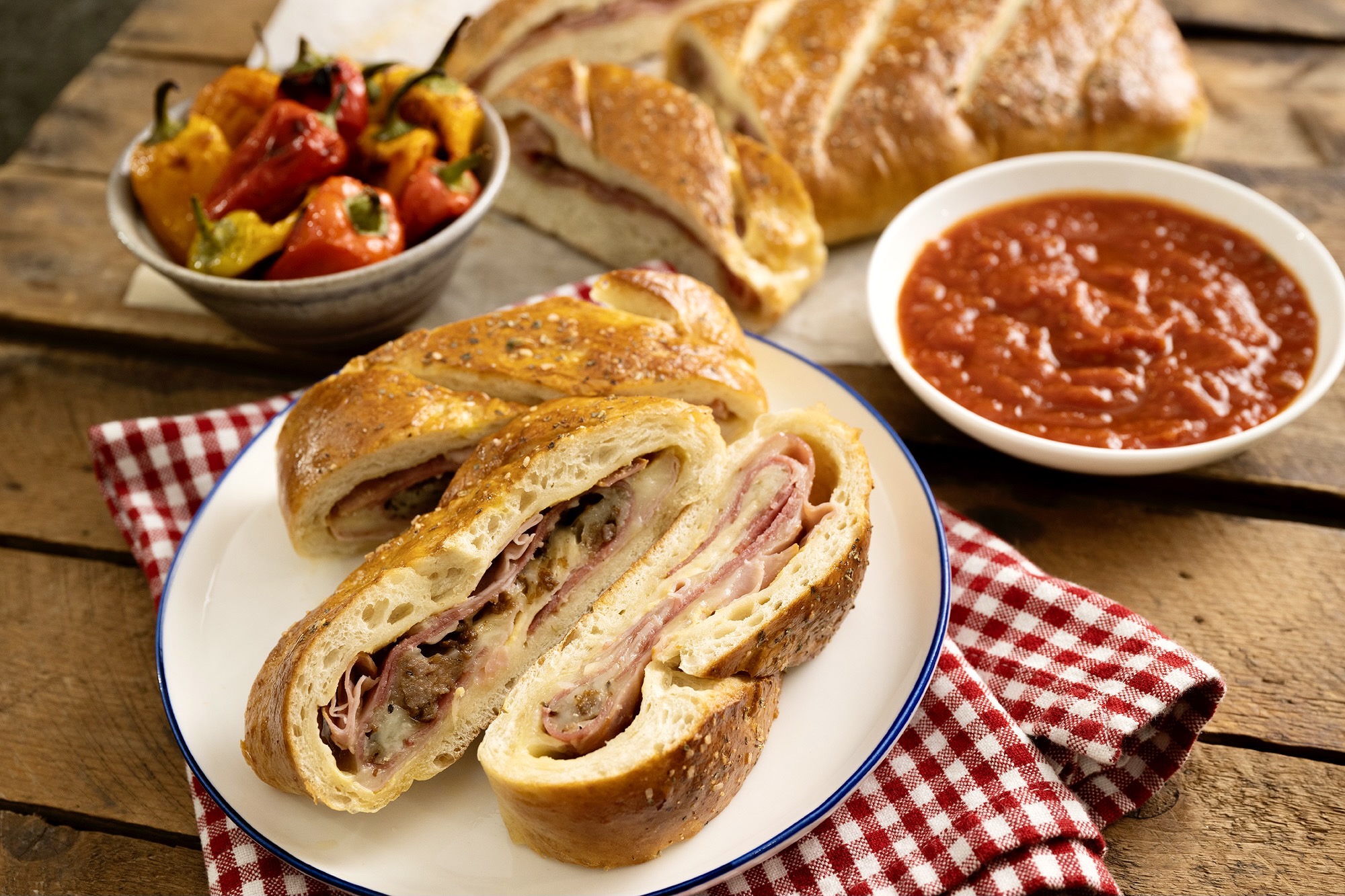 Easy Italian Stromboli Recipe - Fountain Avenue Kitchen